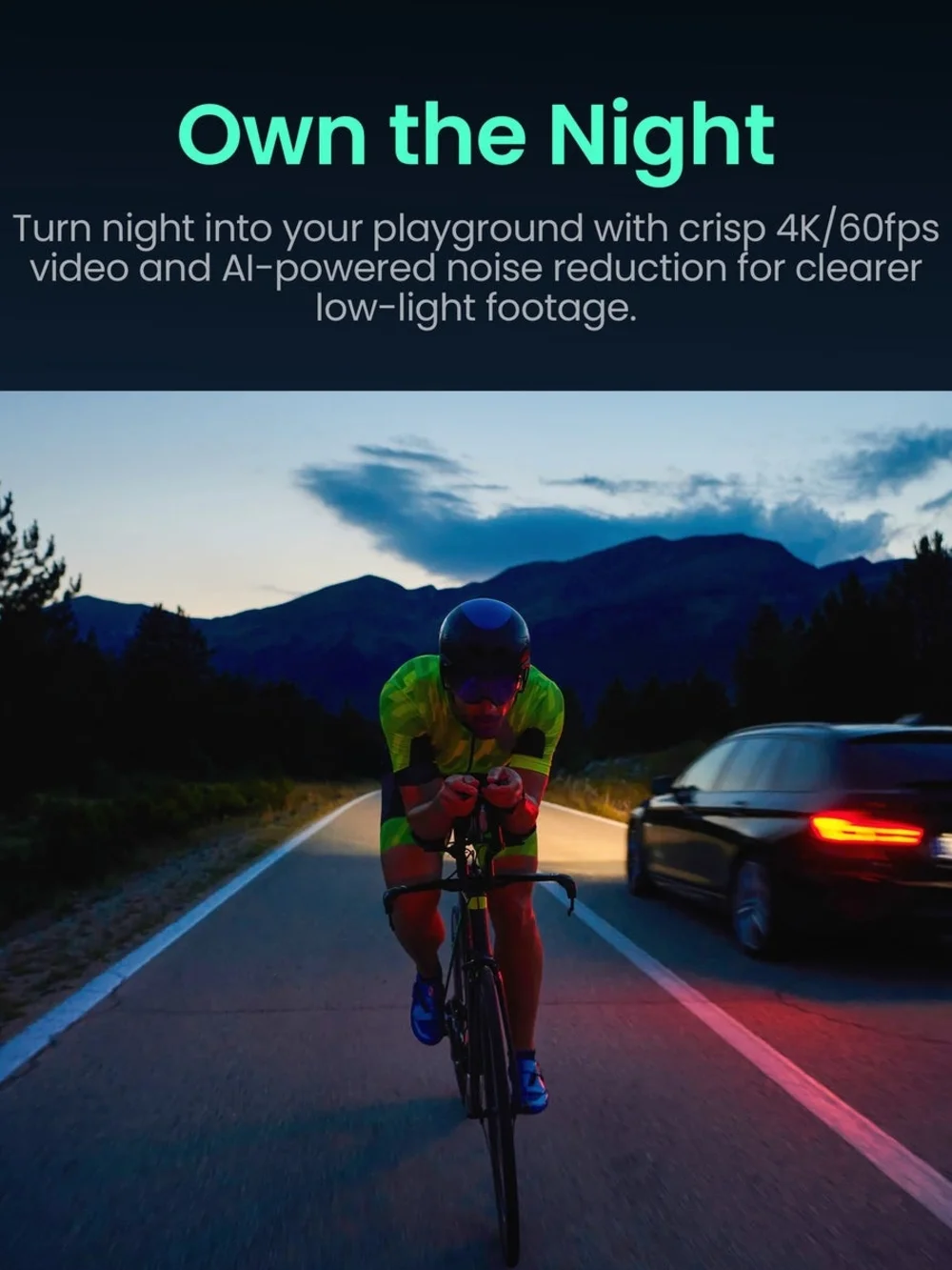 XTRA EDGE Pro Action Camera - 1/1.3